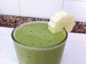 Grüner Hanf-Smoothie