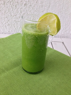 Grüner Smoothie Luxus