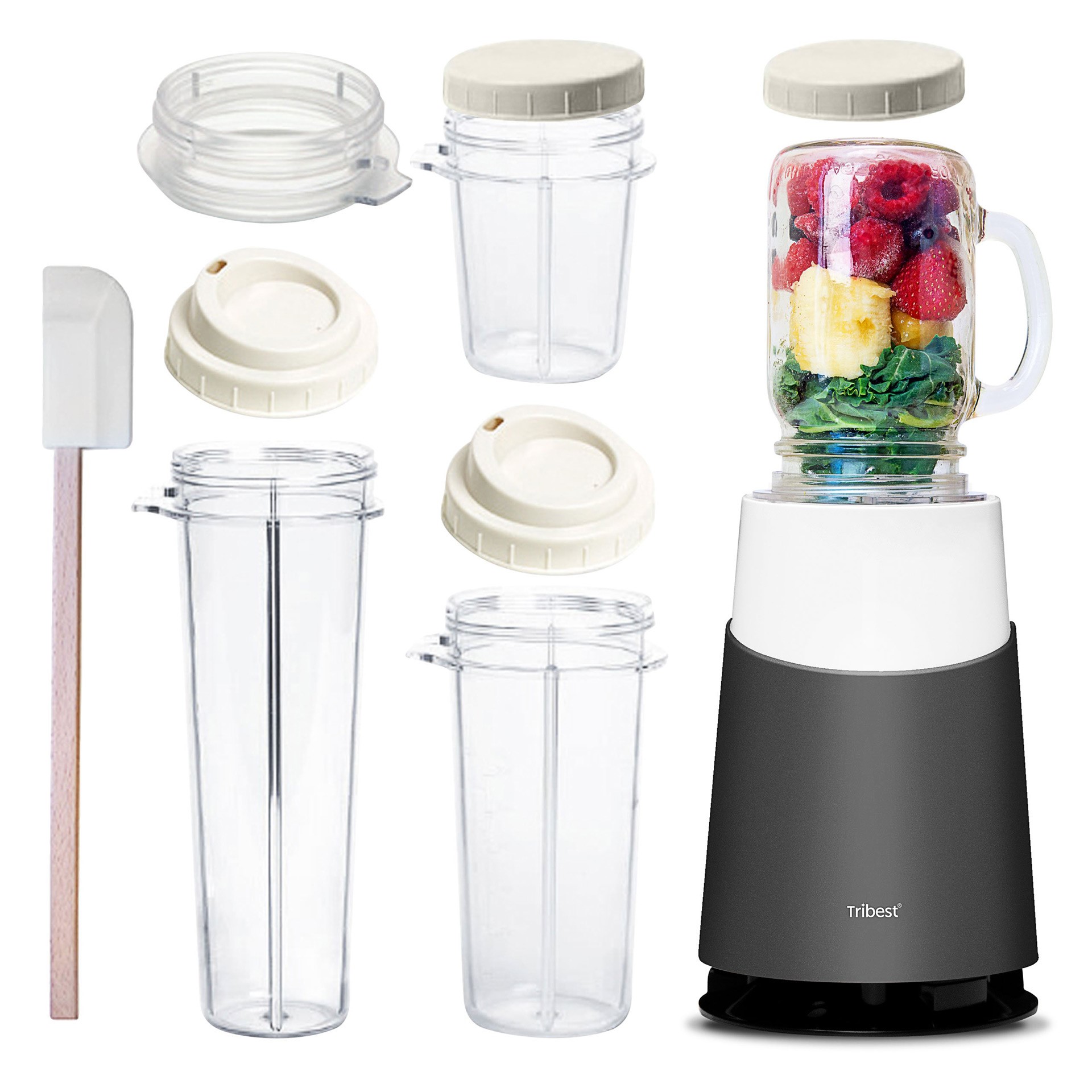 Lieferumfang desTribest Personal Blender PB430 Lieferumfang desTribest Personal Blender PB430