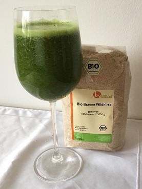 Grüner Smoothie Hallo Wach