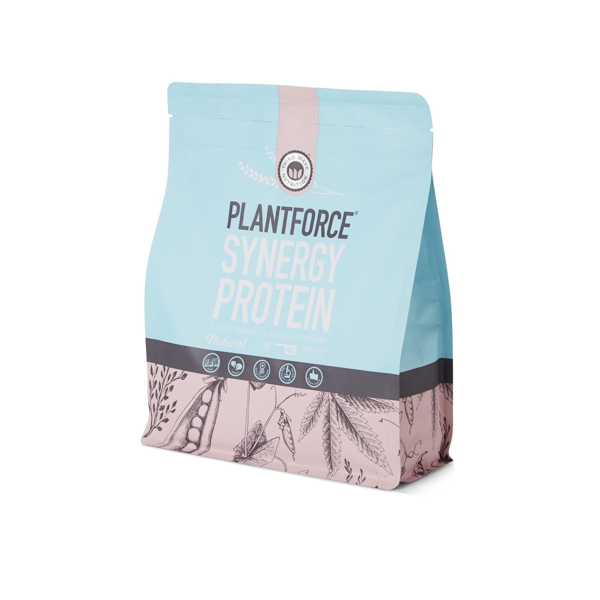 Plantforce Synergy Natural Proteinpulver