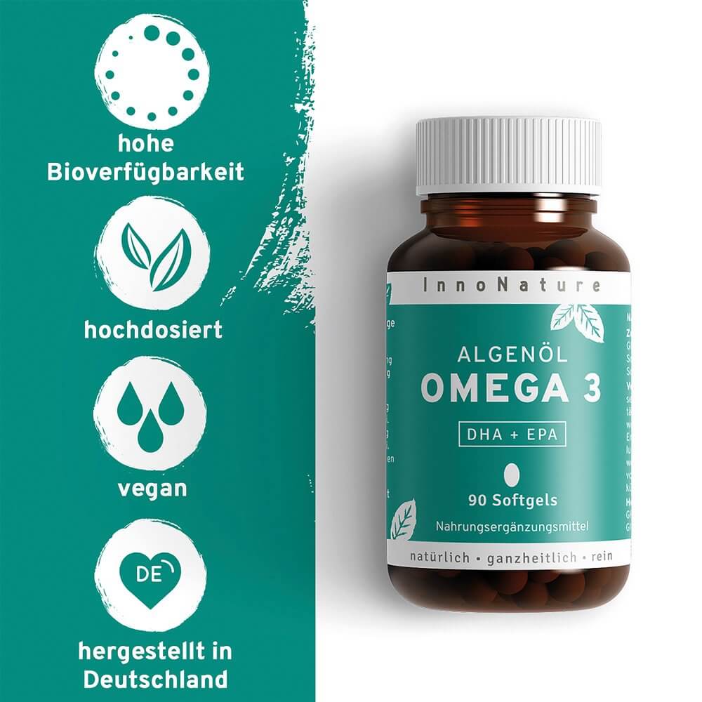 Innonature Omega 3 Kapseln, 90 Kapseln, 77 g 90 Kapseln 78161