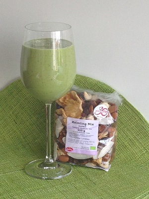 Grüner Smoothie Keimling Mix exotisch