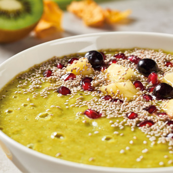 Green Smoothie Bowl aus dem Vitamix Ascent 2500i