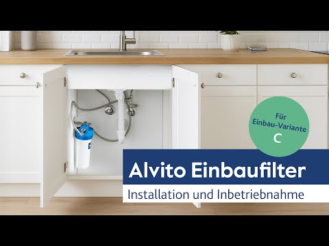 Alvito Einbau Wasserfilter Set Smart Direct