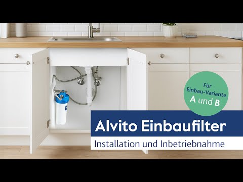 Alvito Einbau Wasserfilter Set Integral Pure